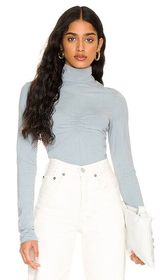 Mae Long Sleeve Top in Light Blue | Revolve Clothing (Global)