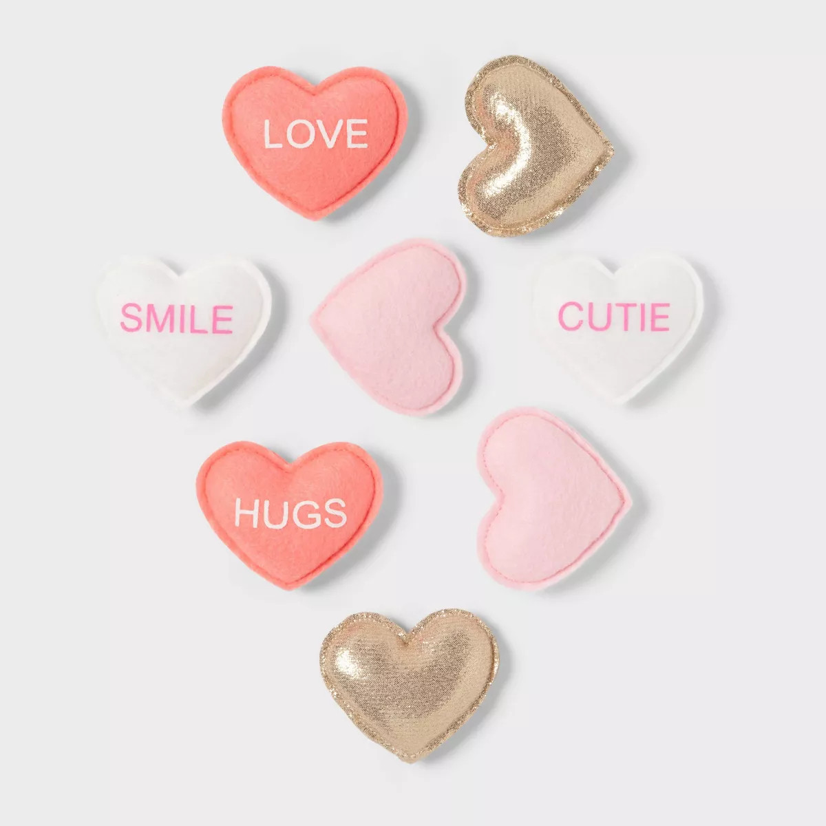 8pc Hearts Valentine's Day Felt Vase Filler - Spritz™ | Target