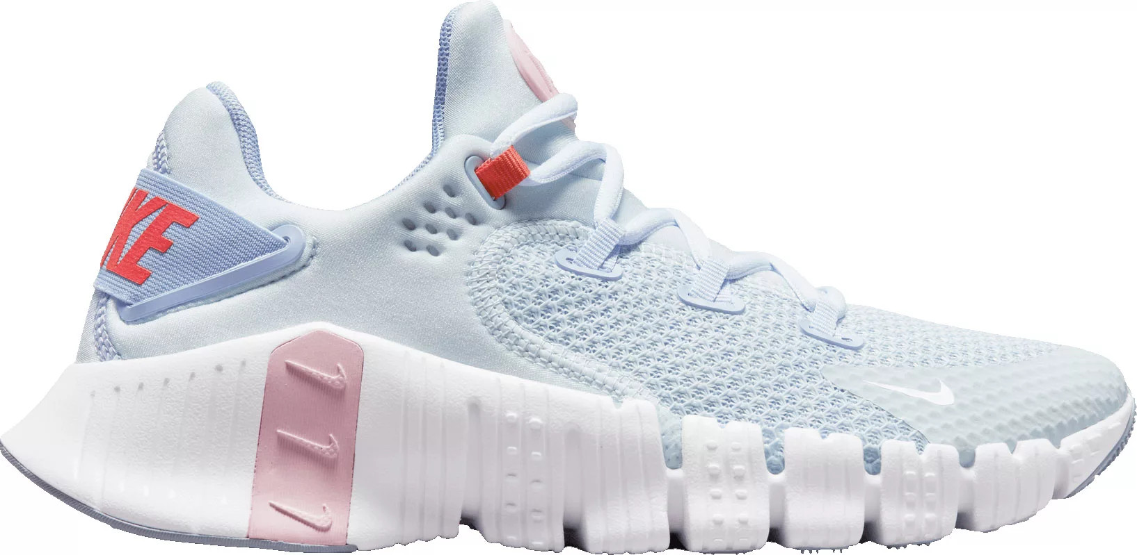Nike Women's Free Metcon 4 Training Shoes, Size 9, Grey/Pink/Blue | Dick's Sporting Goods