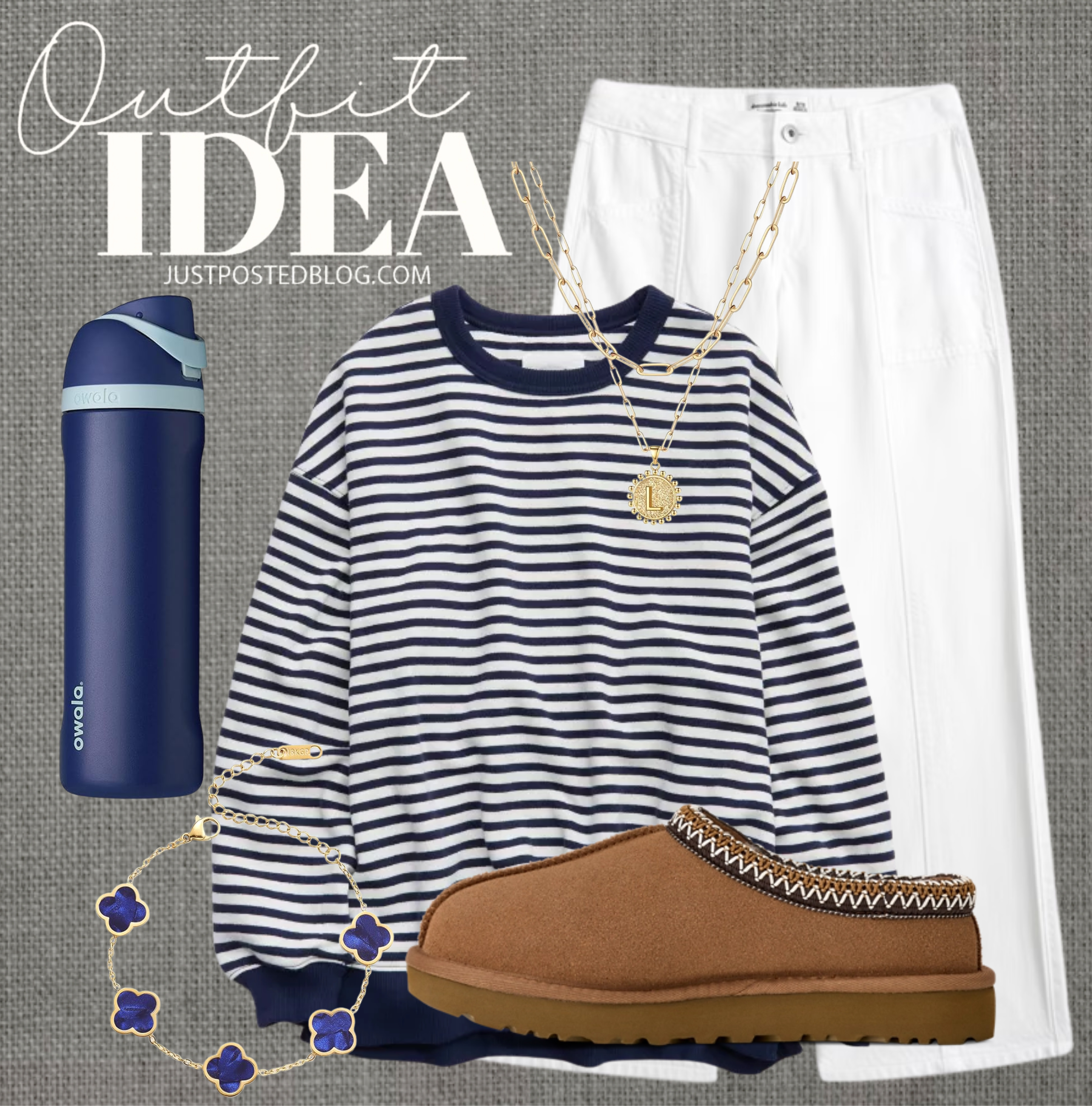 I LOVE stripes!!! This is such a good outfit for tweens and teens!! This is a women's sweatshirt! 

 