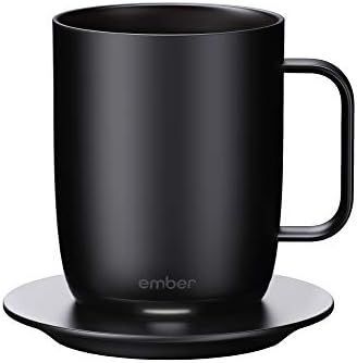 NEW Ember Temperature Control Smart Mug, 14 oz, 1-hr Battery Life, Black - App Controlled Heated ... | Amazon (US)