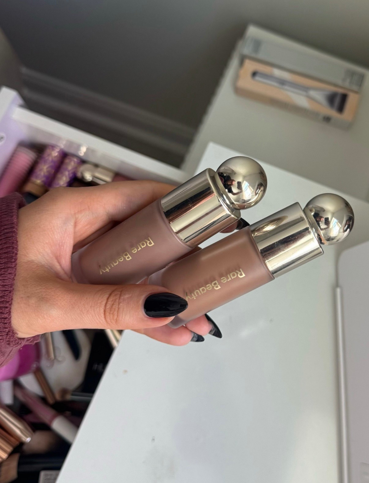 Rare beauty bronzer! Shade ‘mellow’ is what I use :) 

#LTKFindsUnder50 #LTKBeauty