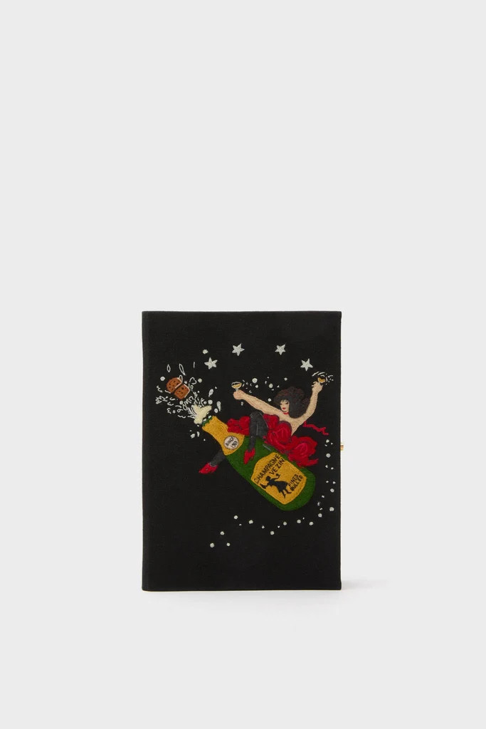 Black Starry Night Spectacular Book Clutch | Tuckernuck (US)