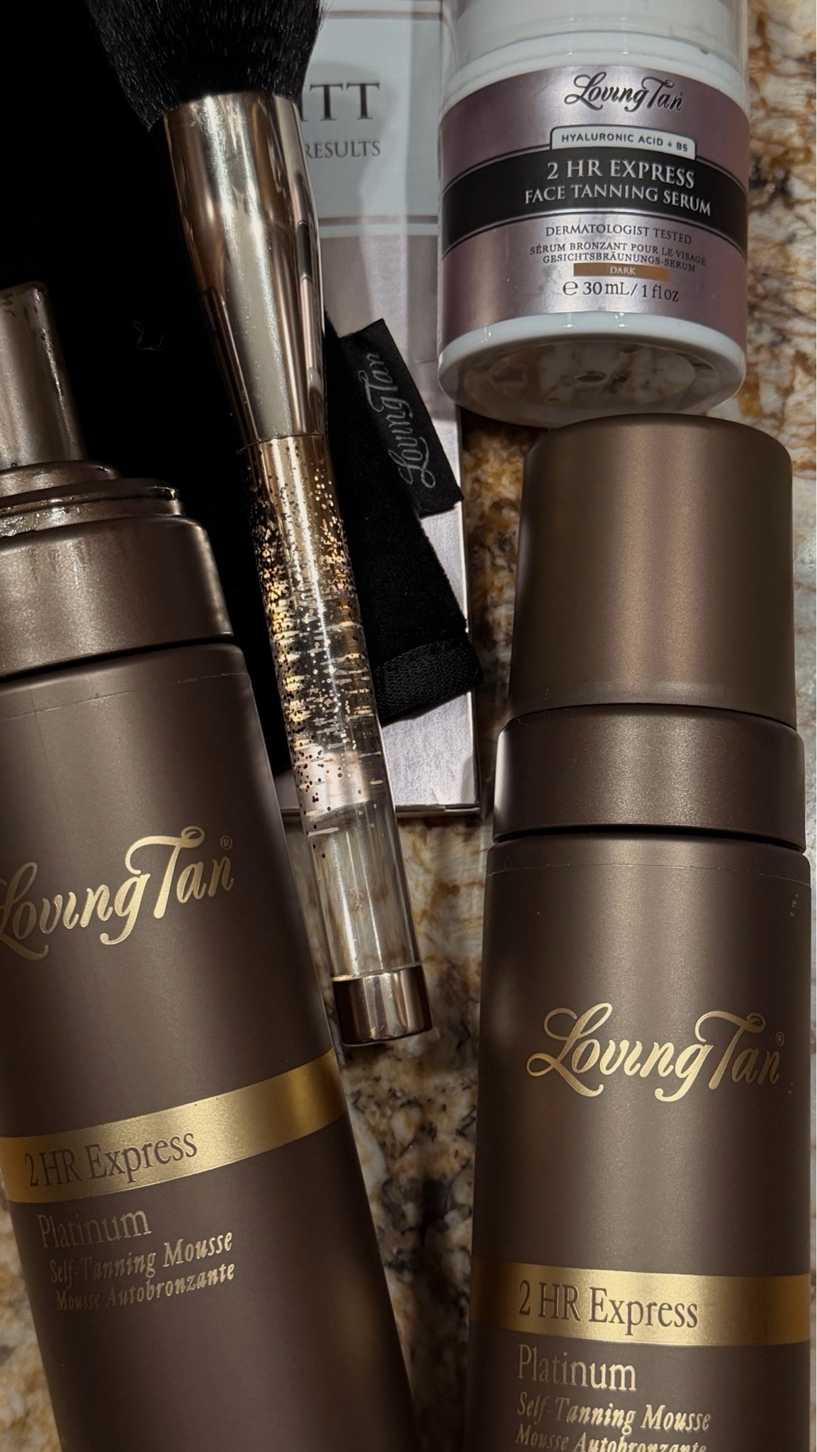 the only self tanner i’ve used for YEARS + LOVE! i prefer the shades ultra dark or platinum for the deepest tan, in the cooler months i’ll use dark or medium for a little bit of color. the 2 hour express is my go to— easy to apply + the color continues to develop over 24hours. @Loving Tan US

#LTKselfcare #LTKBeauty