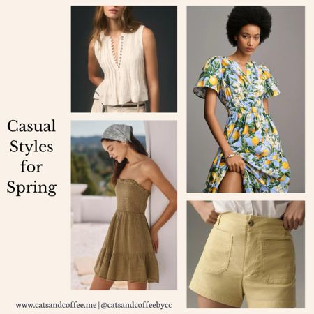 Casual Styles & Accessories for Spring from Anthropologie - new spring outfits, casual shoes and sandals, top-rated accessories, and must-have beauty for the season! Tagging my favorites from Anthropologie, including pieces from Birkenstock, Maeve, Sunday Riley, Anastasia Beverley Hills, Supergoop!, and more:  

#LTKSeasonal #LTKstyletip #LTKmidsize