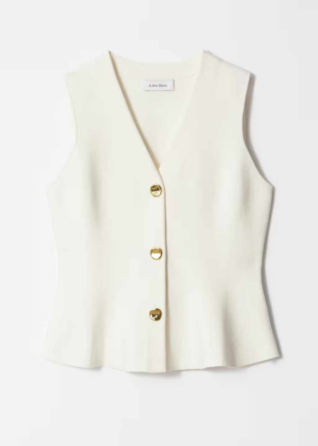 Strickweste mit Schößchen | & Other Stories EU