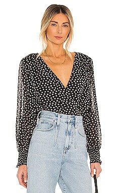 Sanctuary Cafe Blouse in Petite Fleur from Revolve.com | Revolve Clothing (Global)
