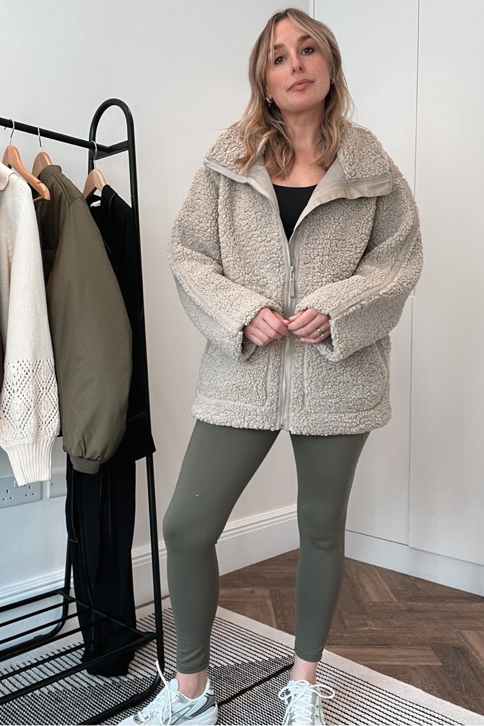 A fleece is a must for AW. Wearing a 12 in the fleece and leggings 

#LTKfindsunder50 #LTKeurope #LTKmidsize