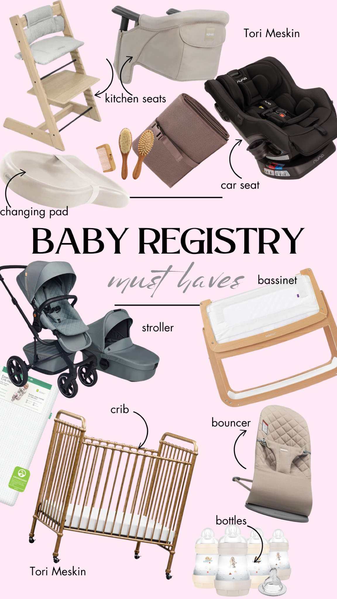 Baby Registry Must-Haves: Part 1! ✨
Building a baby registry can be so overwhelming, but we focused on functionality and quality—especially since we’re keeping baby gear limited to just two rooms in our home! Here are the big-ticket items we registered for and absolutely LOVE:

✔️ Stroller – A must for family walks, errands, etc. lightweight and rides so smooth! 
✔️ Car Seat – Safety + longevity pf the seat was key for us (we have 2, one for each car. 1 she can grow into!) 
✔️ Bassinet - now available in US! Safe, stylish, co-sleep style (still using, plan to for free more months! 6-8mo). 
✔️ Mini Crib + Mattress – Ideal for small spaces but still comfy and chic!
✔️ Rocking Chair – A cozy spot for feedings & snuggles 

These have been game-changers for us 🤍

#LTKBaby #LTKStyleTip #LTKHome