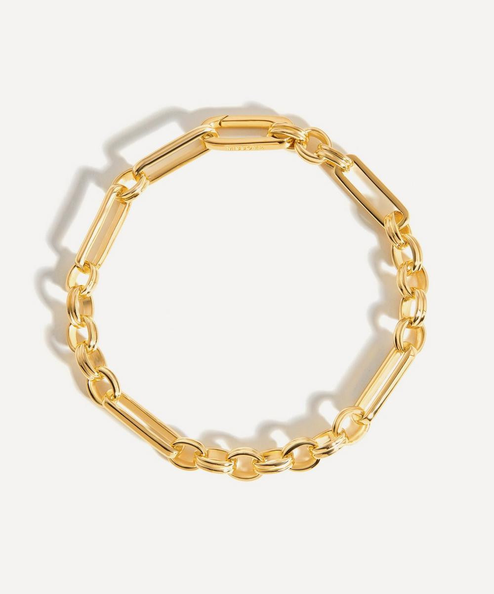 Missoma 18ct Gold-Plated Axiom Chain Bracelet Luxury | Liberty London (US)