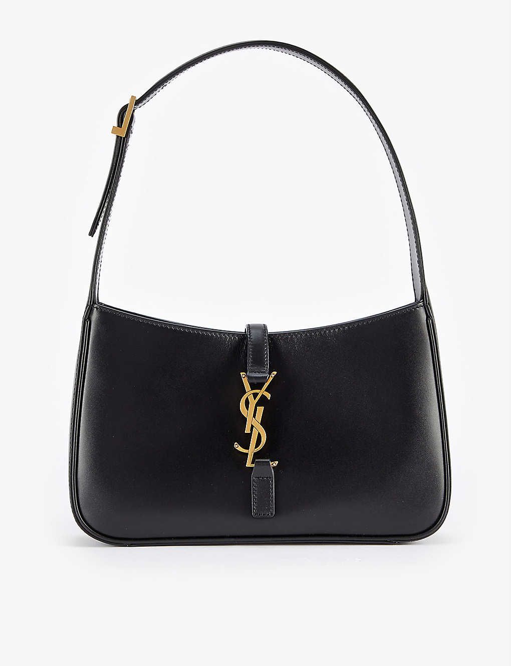 SAINT LAURENT Le 5 à 7 monogram leather hobo bag | Selfridges