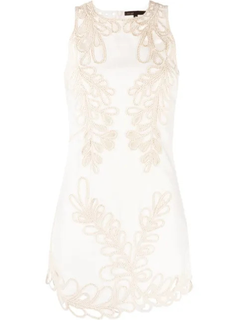Maje cut-out Shift Dress - Farfetch | Farfetch Global