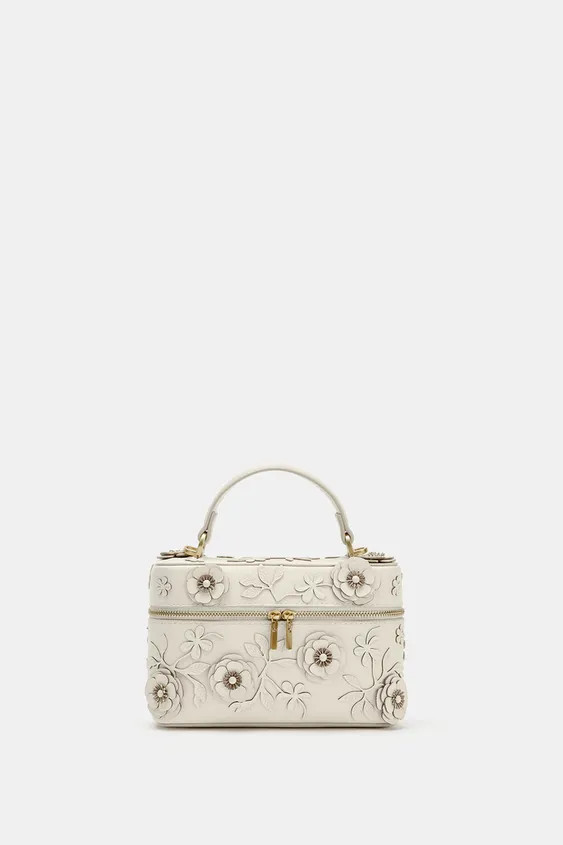 FLORAL VANITY BAG | Zara US
