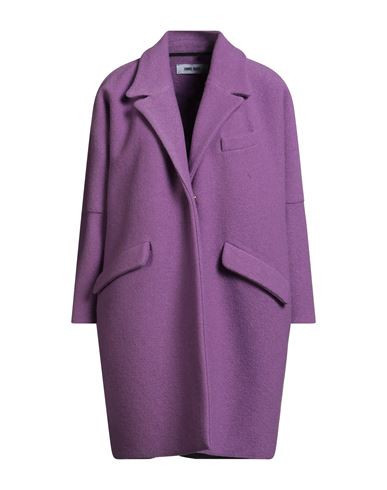 Annie Paris Woman Coat Purple Size XS/S Virgin Wool | YOOX (US)