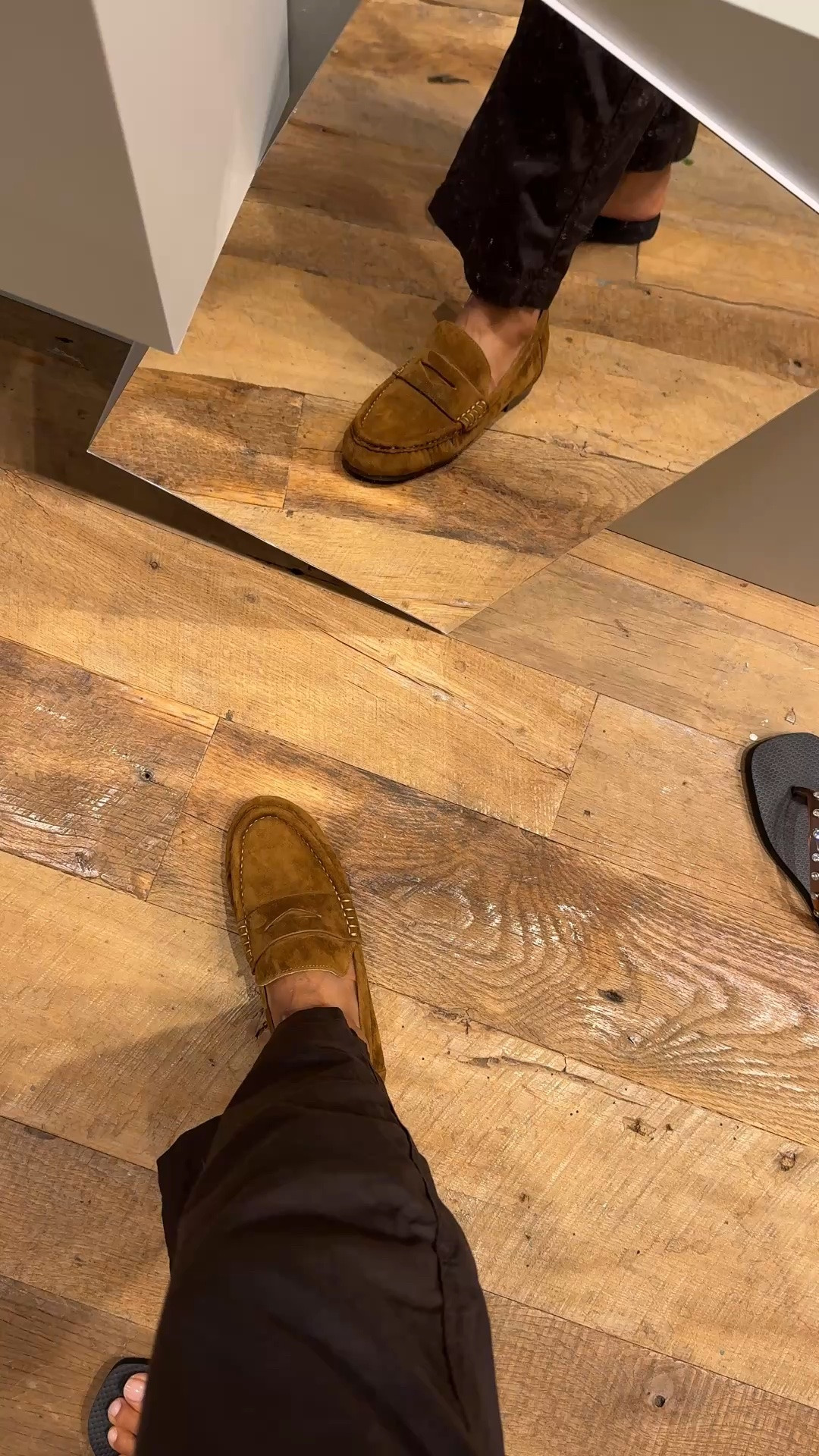 Loafers. Suede loafers. Beautiful brown tone. True to size for my Euro sizing. Comfortable. Look expensive.

#LTKOver40