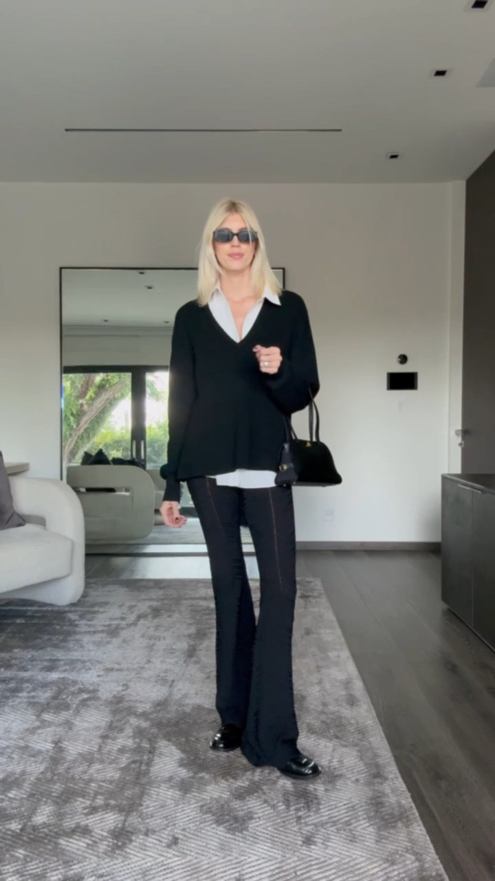 Giving my outfit a pop with these black knit pants! They are so cozy & love it paired back with this sweater & button up. 🖤

#LTKItBag #LTKSeasonal #LTKStyleTip