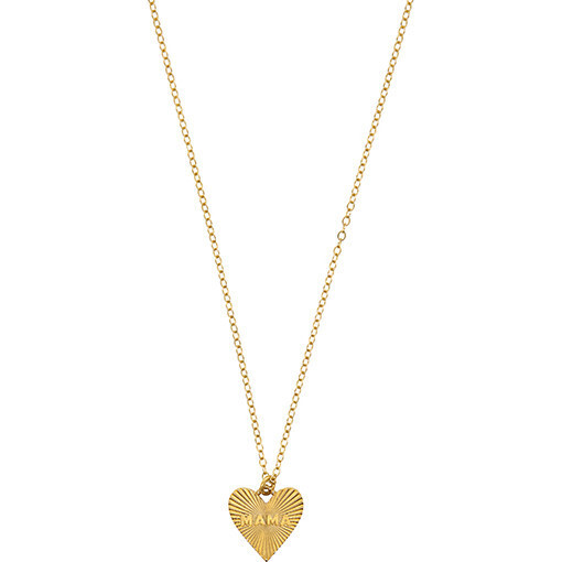 Dainty Heart MAMA Necklace | Maisonette