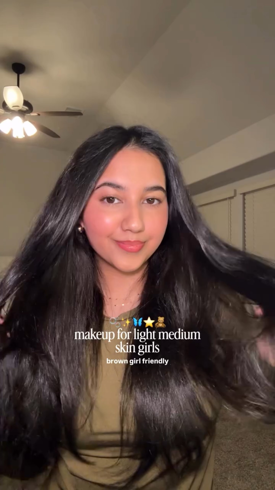 my go to makeup routine for light medium skin ⭐️🩷 

all products linked in my bio (LTK) 🔗 

@hudabeauty @nyxcosmetics @maybelline @elfcosmetics @sephoracollection @makeupforever @lancomeofficial @lorealparis @kayali 

#makeuproutine #browngirlmakeuplook #lightmediumskin #getreadywithme #makeuptutorial makeup looks brown girl makeup brown girl friendly makeup routine grwm routine huda beauties nyx cosmetics light medium skin tone makeup routine makeup ugc makeuplooks makeup tutorial dallas creator dfw creator makeup