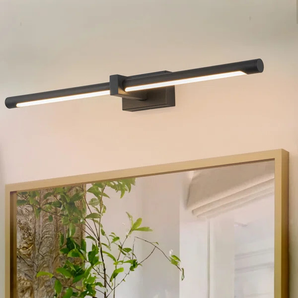Dimmable LED Aluminum Wall Mounted Picture Light | Wayfair North America