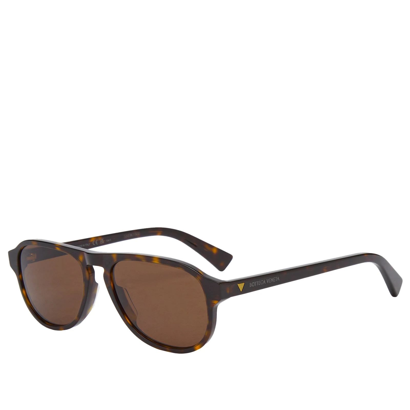 Bottega Veneta Eyewear Men's Bottega Veneta BV1292S Sunglasses in Havana/Brown | END. Clothing