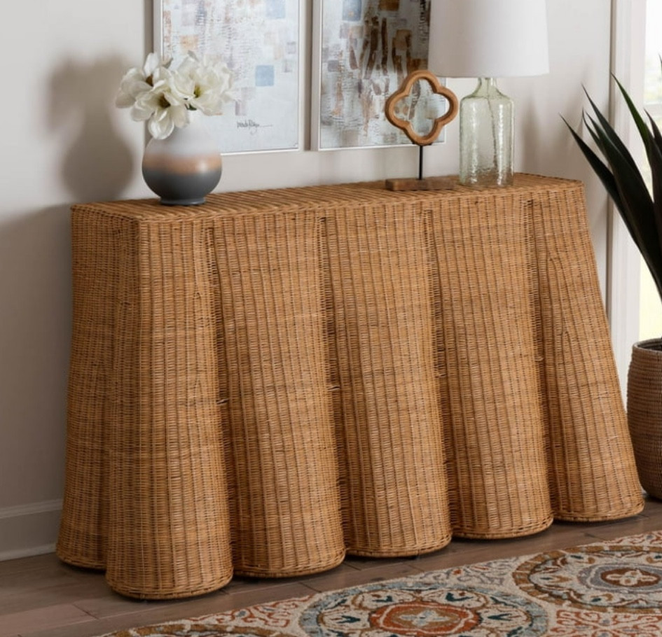 I’ve been looking for a fun console table and this one from Walmart is such a great size and it has scallops so it was a no-brainer!!

#LTKHome #LTKStyleTip #LTKFamily