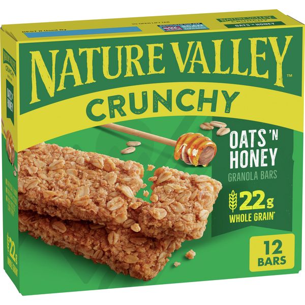 Nature Valley Oats 'n Honey Crunchy Granola Bars | Instacart