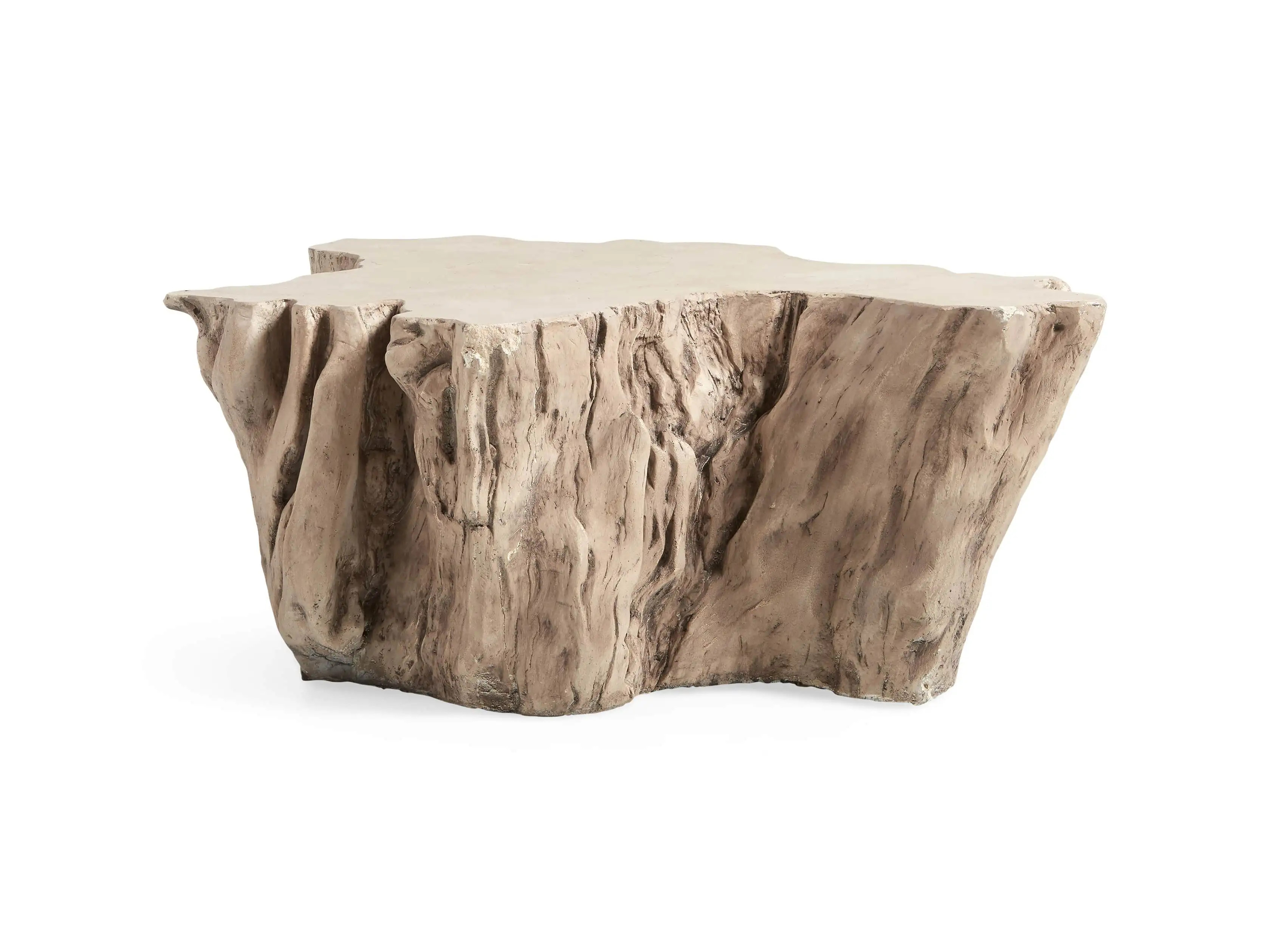 Root Outdoor Bleached Coffee Table | Arhaus