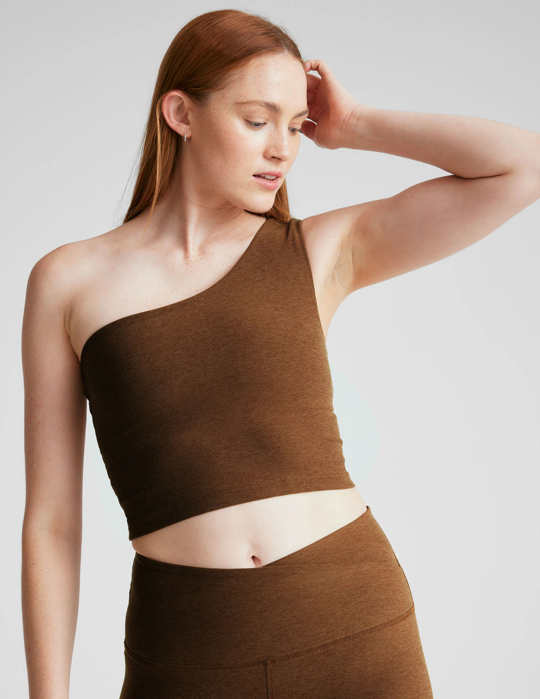 Spacedye The Bold Shoulder Cropped Tank | Beyond Yoga | Beyond Yoga