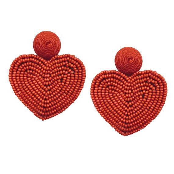 Large Red Heart Statement Earrings for Valentines Day | Etsy (CAD)
