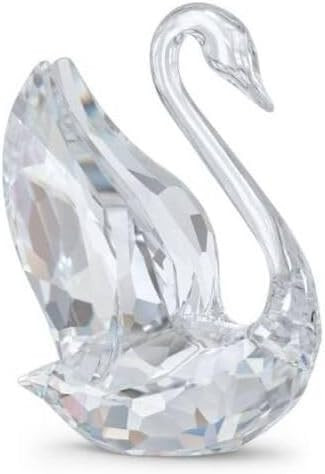 Swarovski Iconic Signum Swan Decoration Piece, Small, Clear Swarovski Crystals, Part of The Swaro... | Amazon (US)