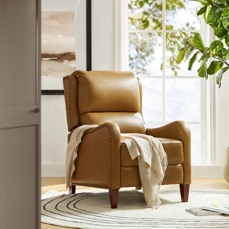 Beecher Leather Recliner | Wayfair North America