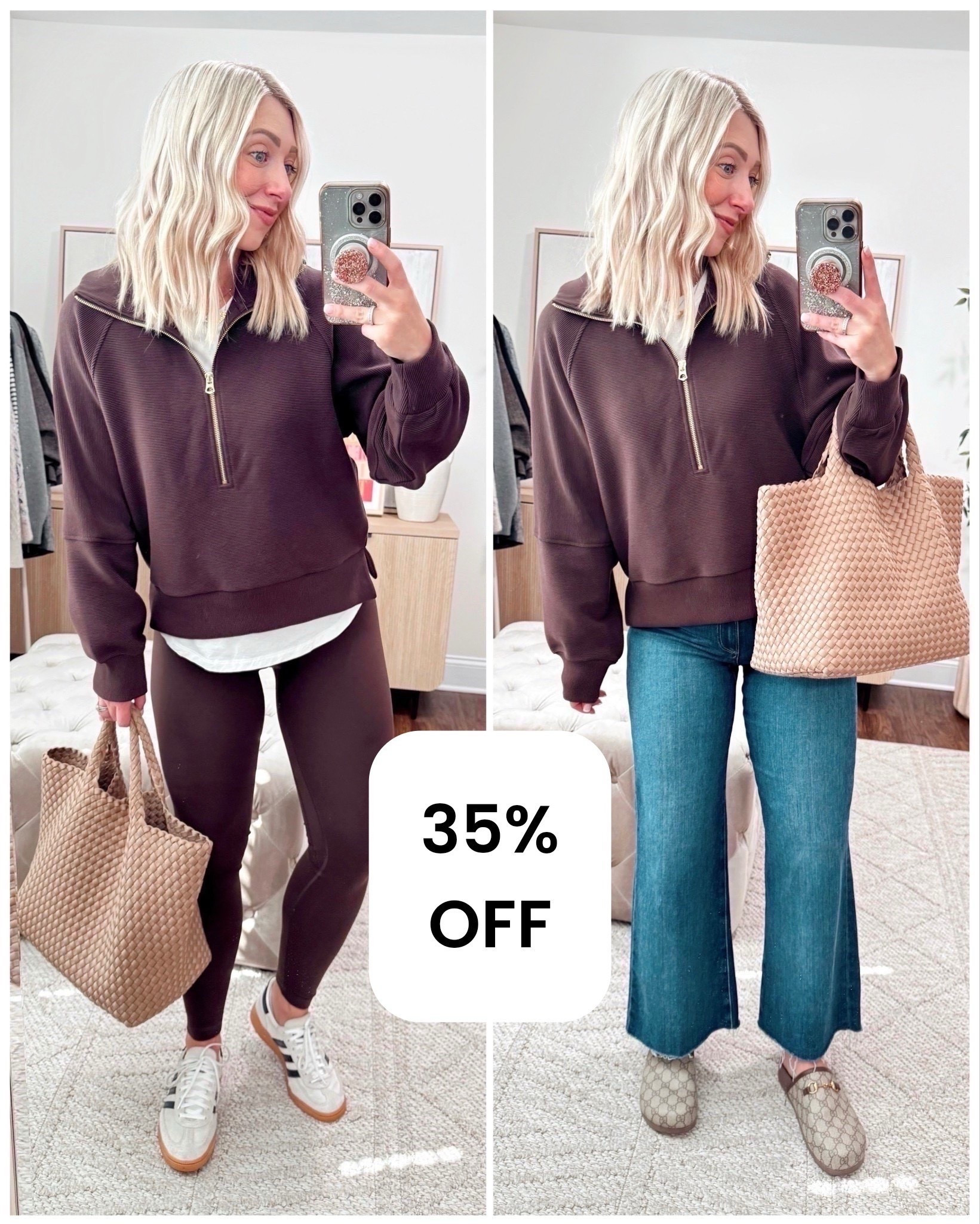 Varley Half zip 35% OFF!

Size small half zip, size small leggings, size 27/4 jeans, size medium Naghedi 

Varley, Varley half zip, athleisure, activewear, fall fashion 


#LTKgrwm #LTKmomlife #LTKdayinmylife