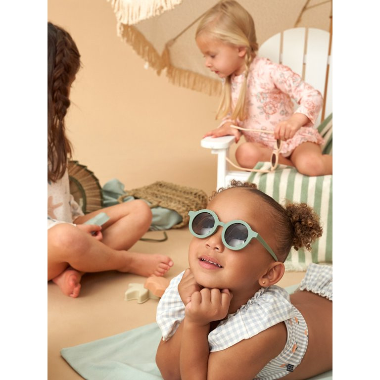 Modern Moments by Gerber Baby and Toddler Girl Peplum Ruffle Rashguard, Sizes 0/3M - 5T | Walmart (US)