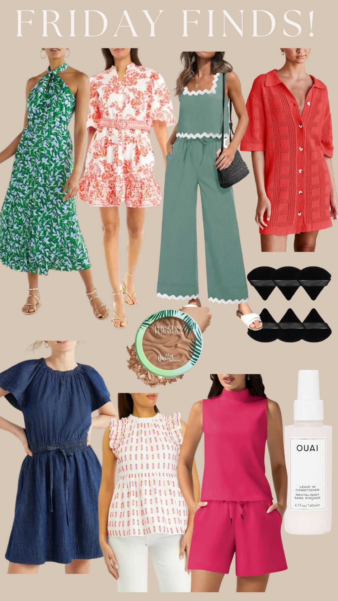 FRIDAY FINDS! New Walmart dresses, the prettiest dress and top from Belk, Amazon finds this week, makeup blender, bronzer and hair moisturizer! 

#LTKfindsunder50 #LTKbeauty #LTKstyletip