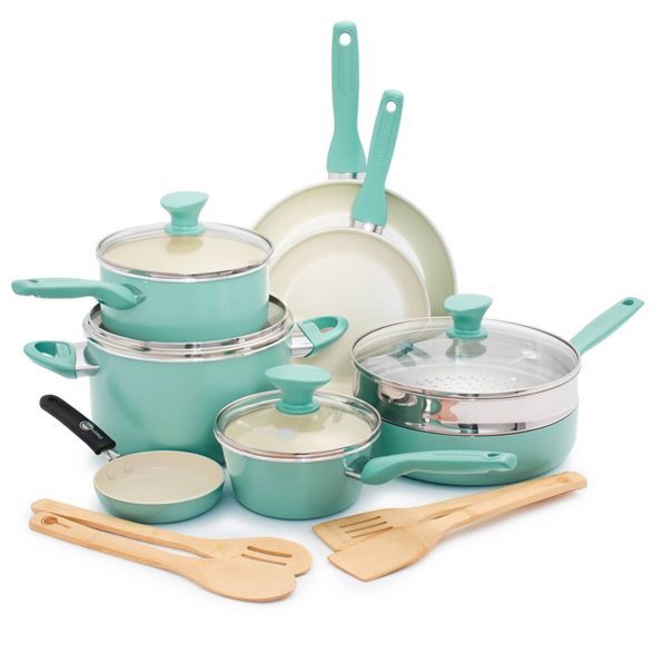 GreenPan Rio 16pc Cookware Set | Target
