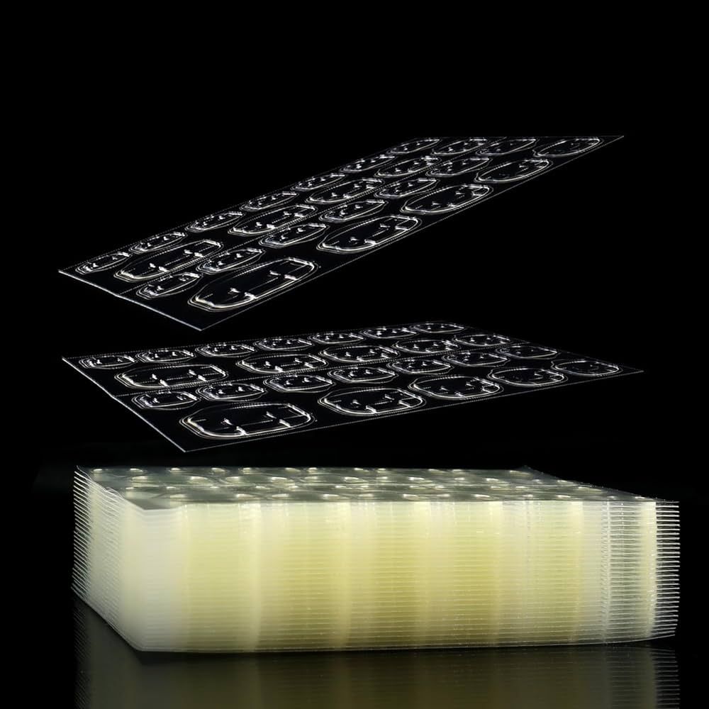Laza 720 Pcs Thin Breathable Adhesive Tabs Fake Nail Glue Sticker 30 Sheets Super Sticky Double S... | Amazon (FR)