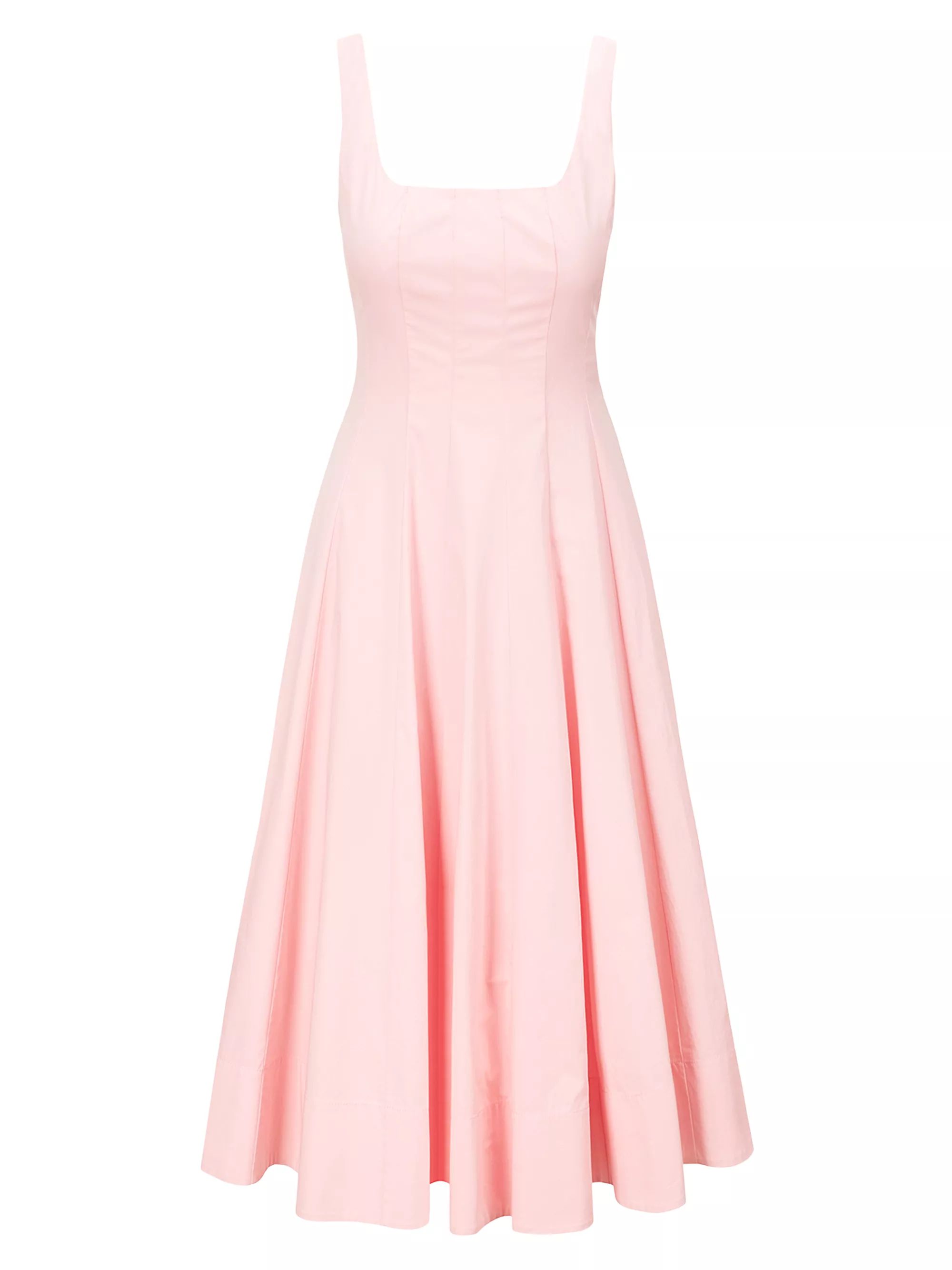 Wells Cotton Poplin A-Line Midi-Dress | Saks Fifth Avenue