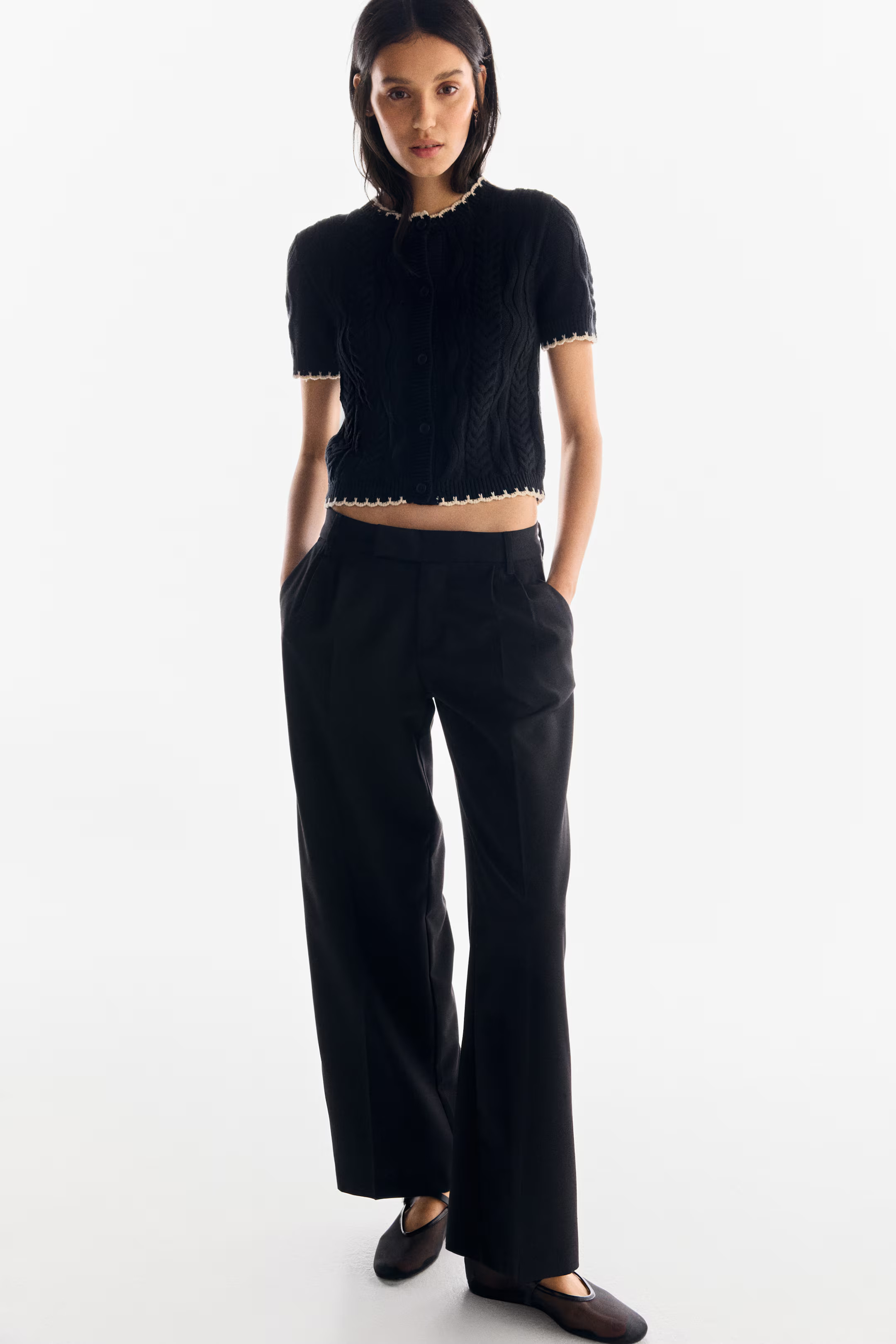 Cable-Knit Cardigan | H&M (US + CA)