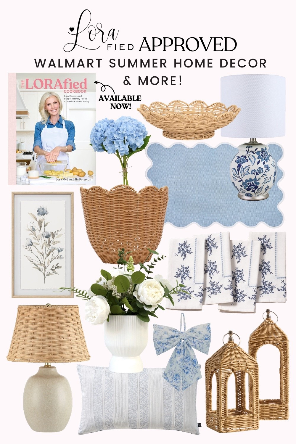 LORAfied Approved Walmart Summer Home Decor and More!

lorafied cookbook, walmart home, walmart summer home, walmart home decor, summer trends

#LTKSeasonal #LTKHome