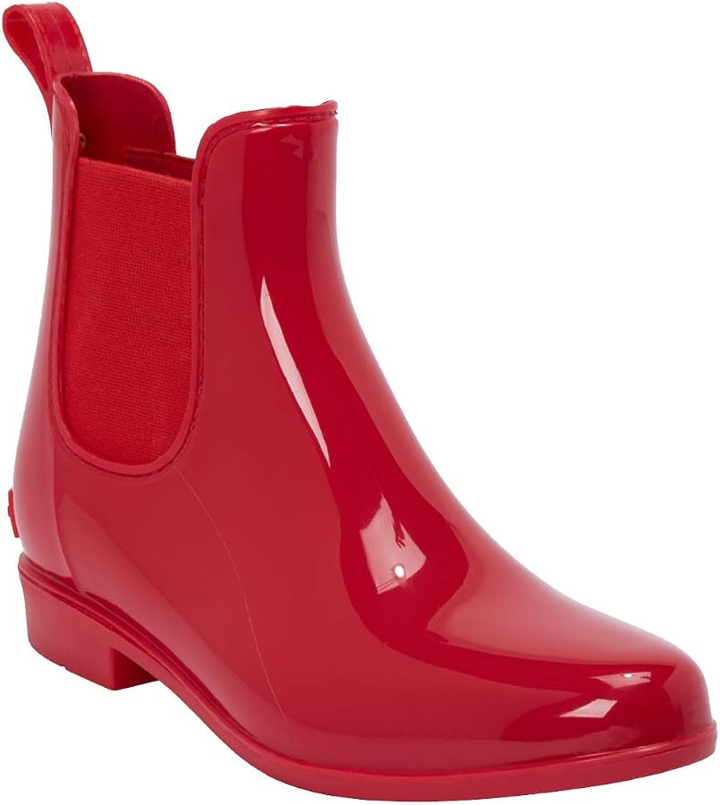 Red womens rain boots | Amazon (US)