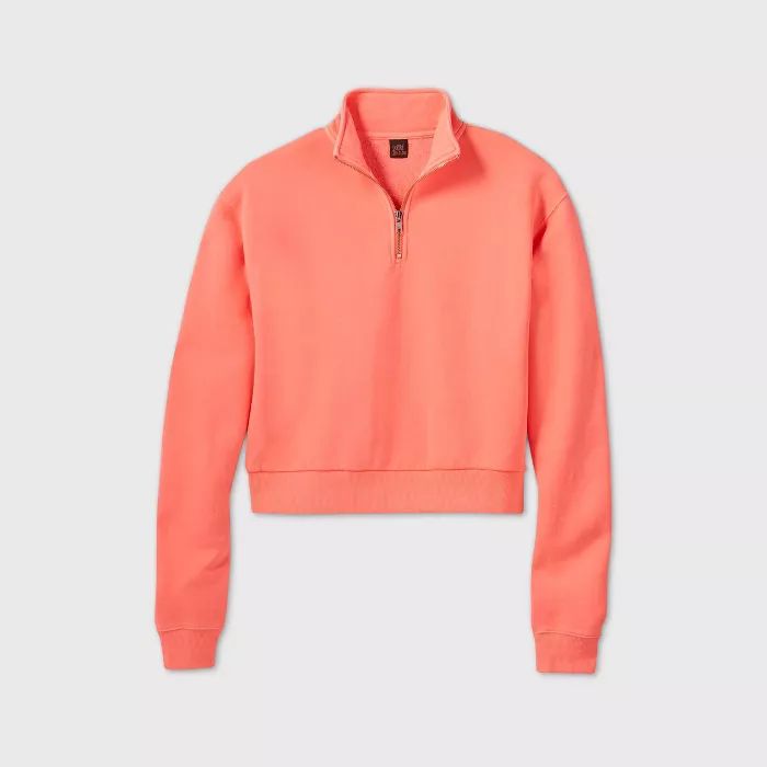 Women's Quarter Zip Sweatshirt - Wild Fable™ (Regular & Plus) | Target