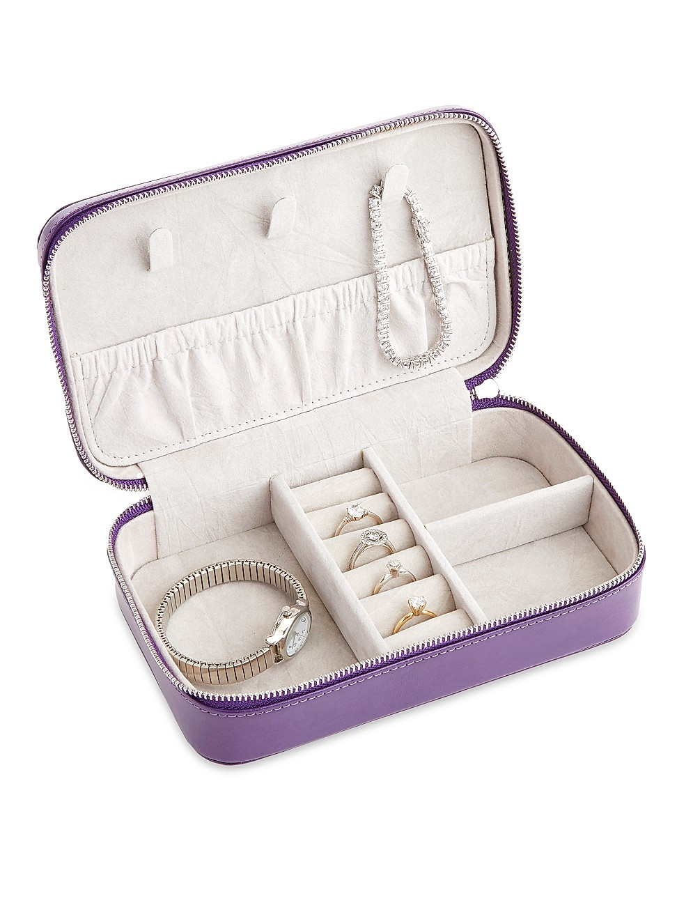 Zippered Travel Jewelry Case | Saks Fifth Avenue