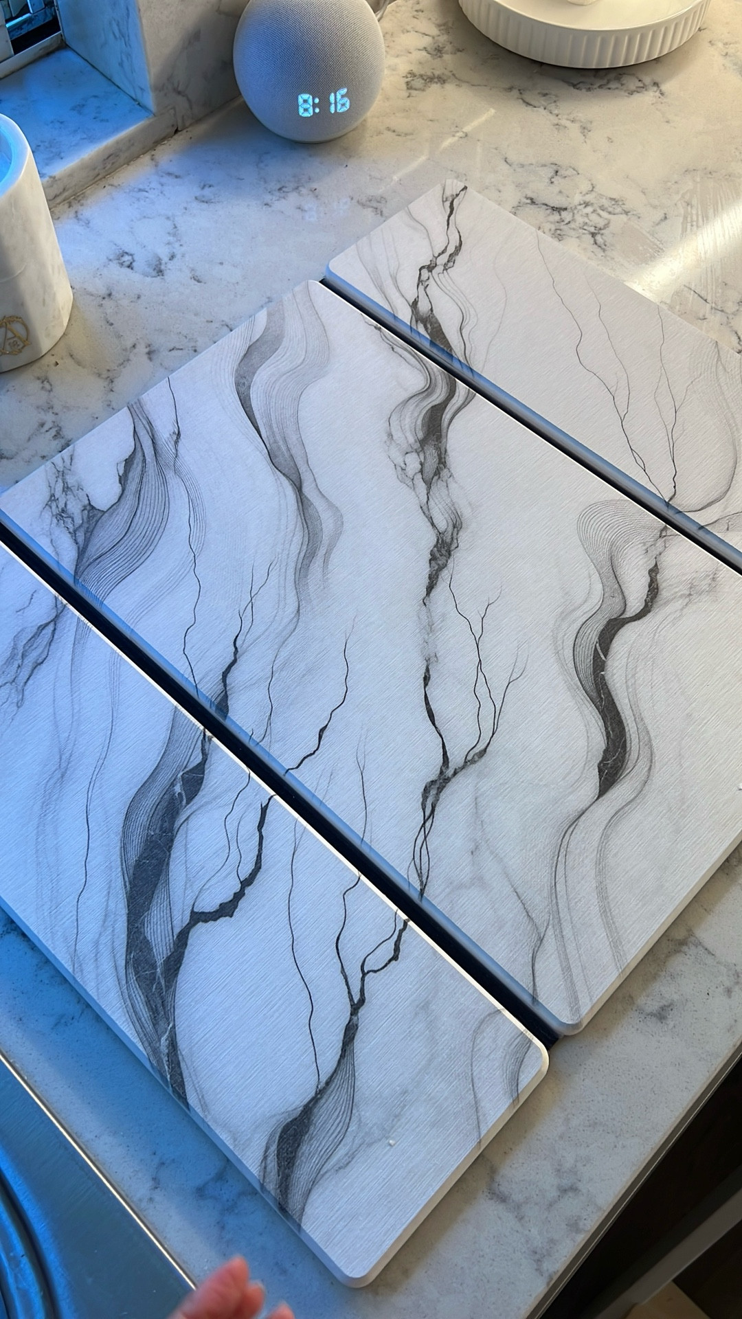 You need this drying mat for your kitchen! It’s beautiful and adds a touch of elegance while being chic you didn’t know could exist to dish washing and drying 🖤

#LTKHome