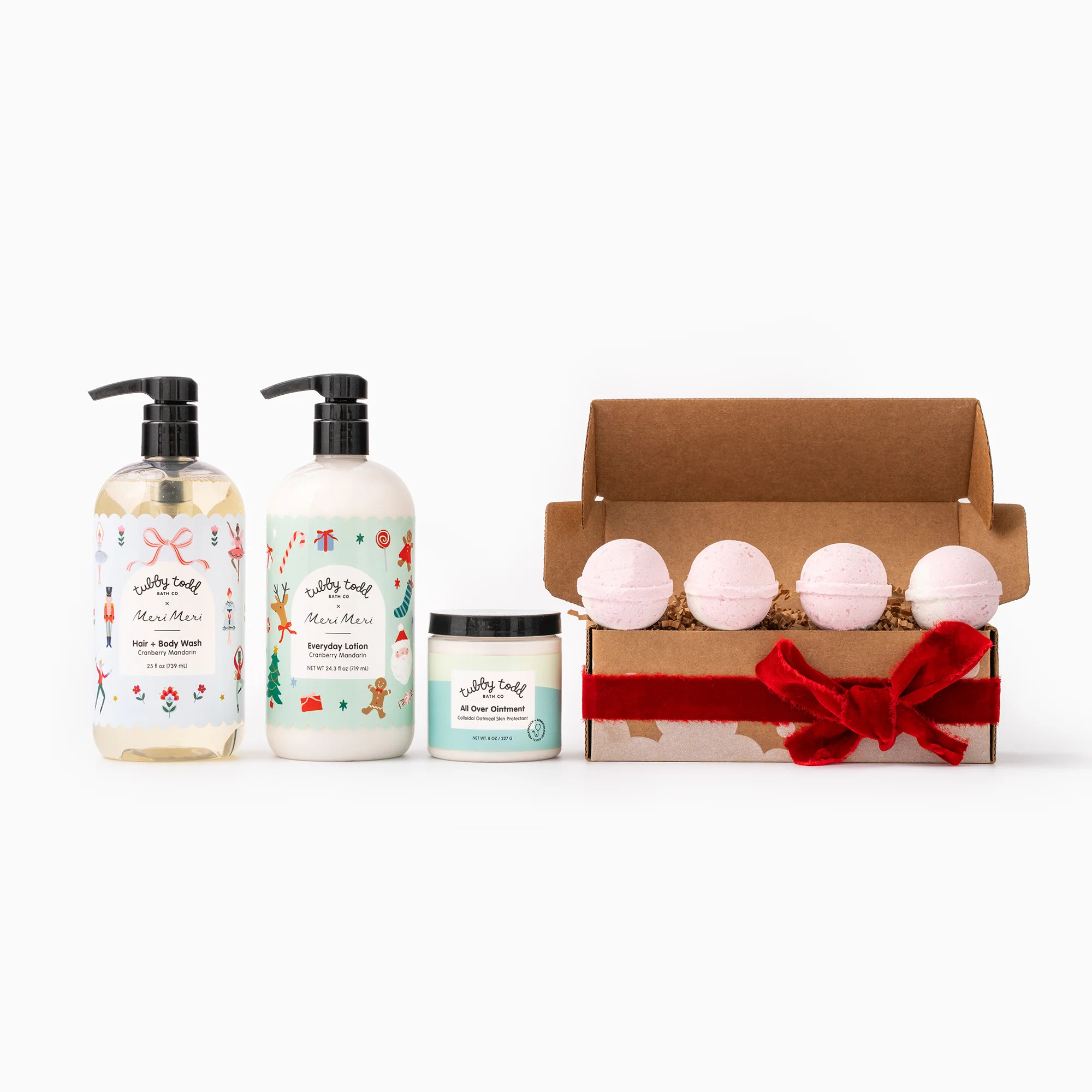 TT x Meri Meri Cranberry Mandarin | Tubby Todd Bath Co.