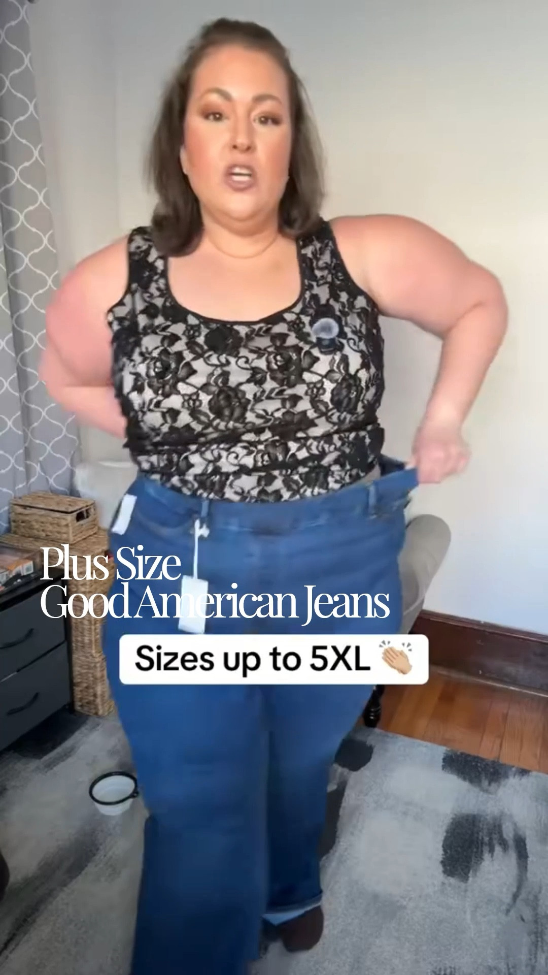 Love these stretchy pullover good American jeans! Sizes up to 5XL 👏🏼

#LTKPlusSize