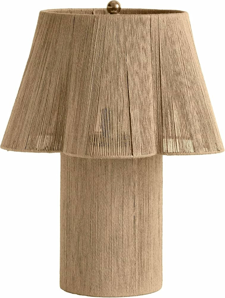 Tov Furniture Corrine Natural Jute Table Lamp | Amazon (US)