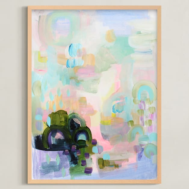 "Let's Play II" - Painting Limited Edition Art Print by Synnöve Seidman. | Minted