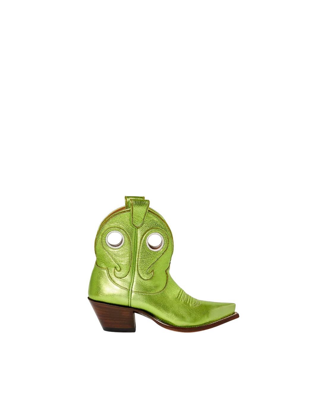 Marianne Metallic Lime Green | Luxury Women's Fashion Cowboy Boots | Miron Crosby | Miron Crosby