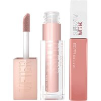 Maybelline Lifter Gloss and Superstay Matte Ink Lipstick Bundle (Various Shades) - 60 Poet | Look Fantastic (UK)