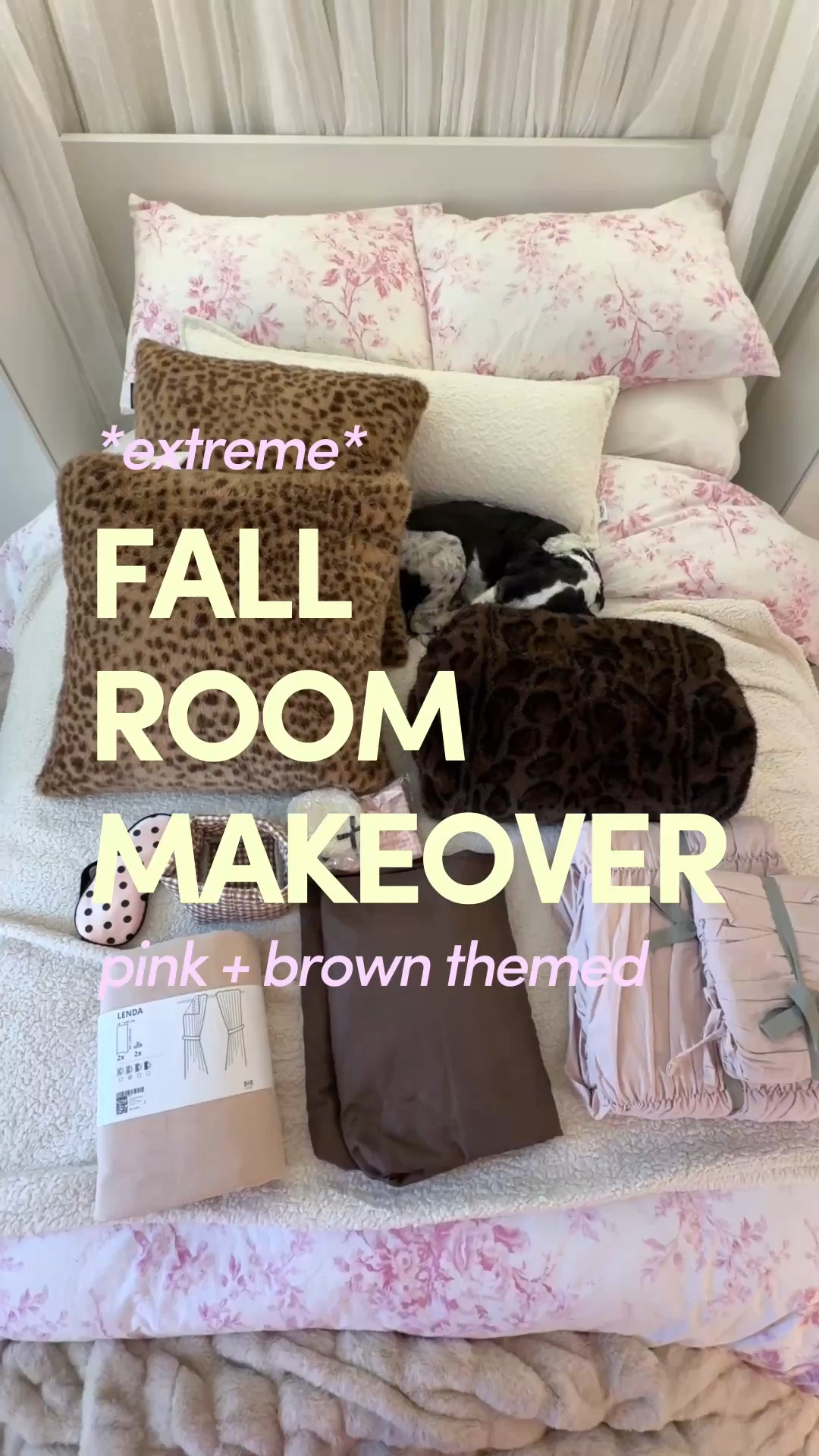Fall room makeover, pink and brown themed, Pinterest inspired perfect for back to school #roommakeover

#LTKhome #LTKbeauty #LTKfall